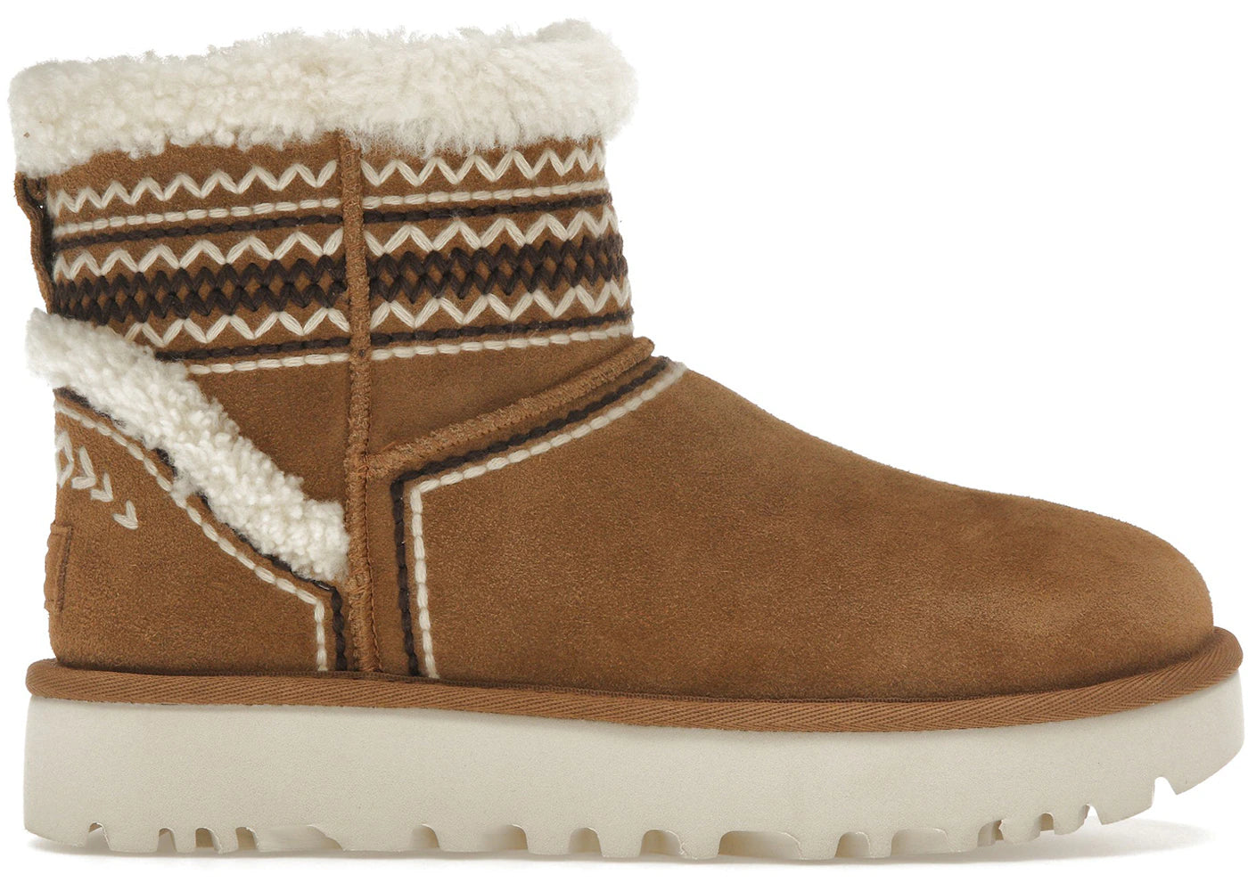 ugg classic mini atherson boot chestnut (women's)