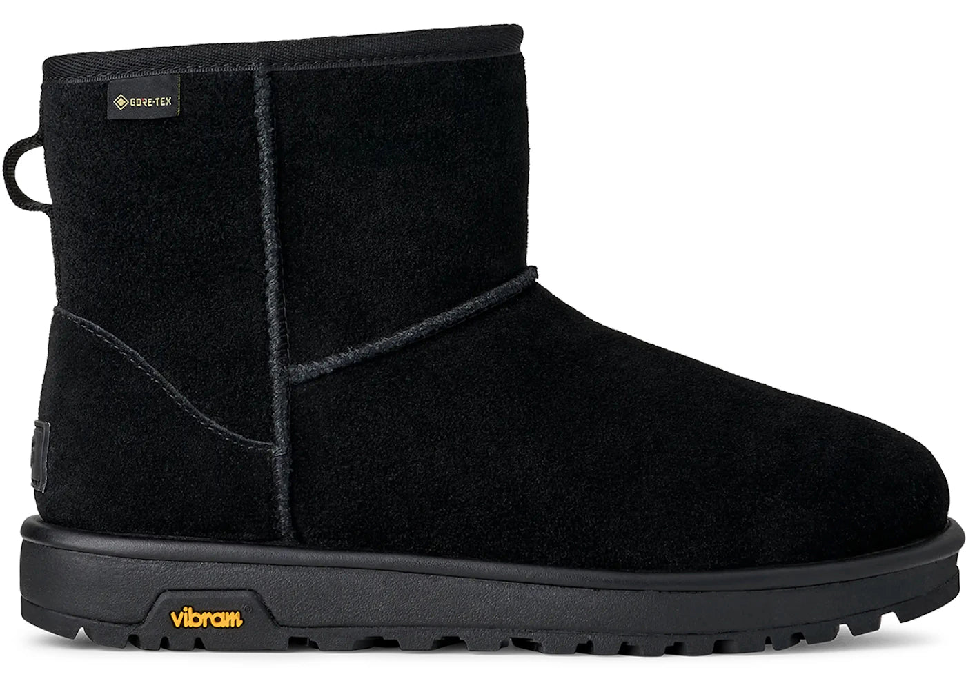 ugg classic mini gtx boot black (women's)