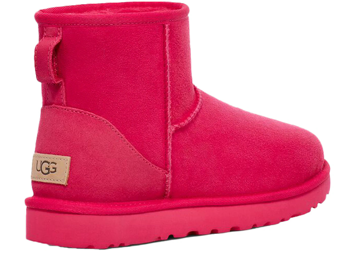 ugg classic mini ii boot radish (women's)
