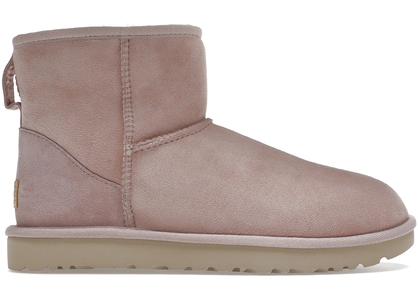 ugg classic mini ii boot rose grey (women's)