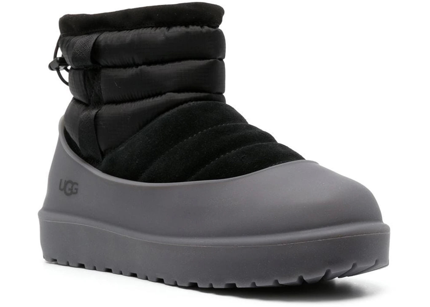 ugg classic mini pull-on weather boot black