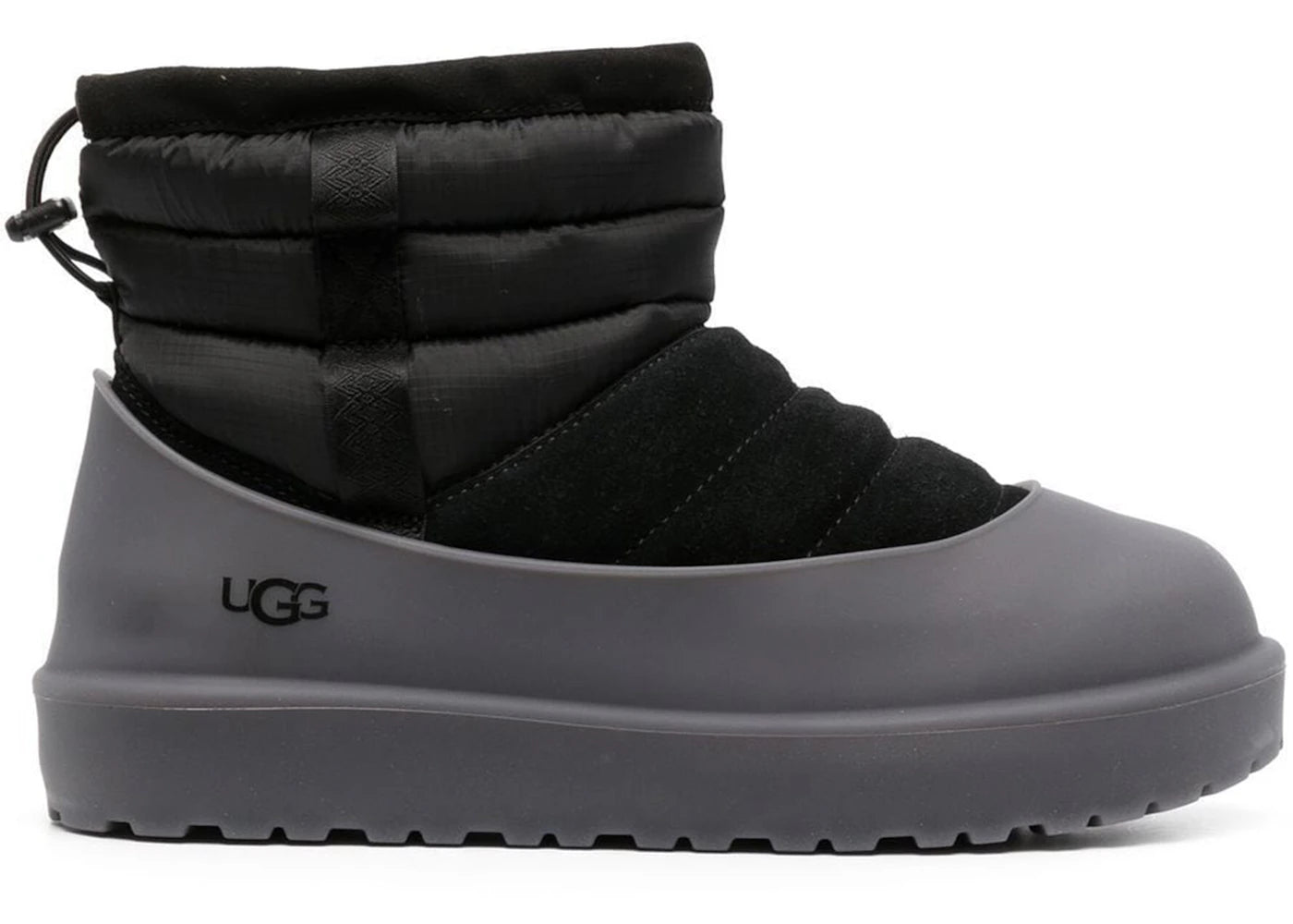 ugg classic mini pull-on weather boot black