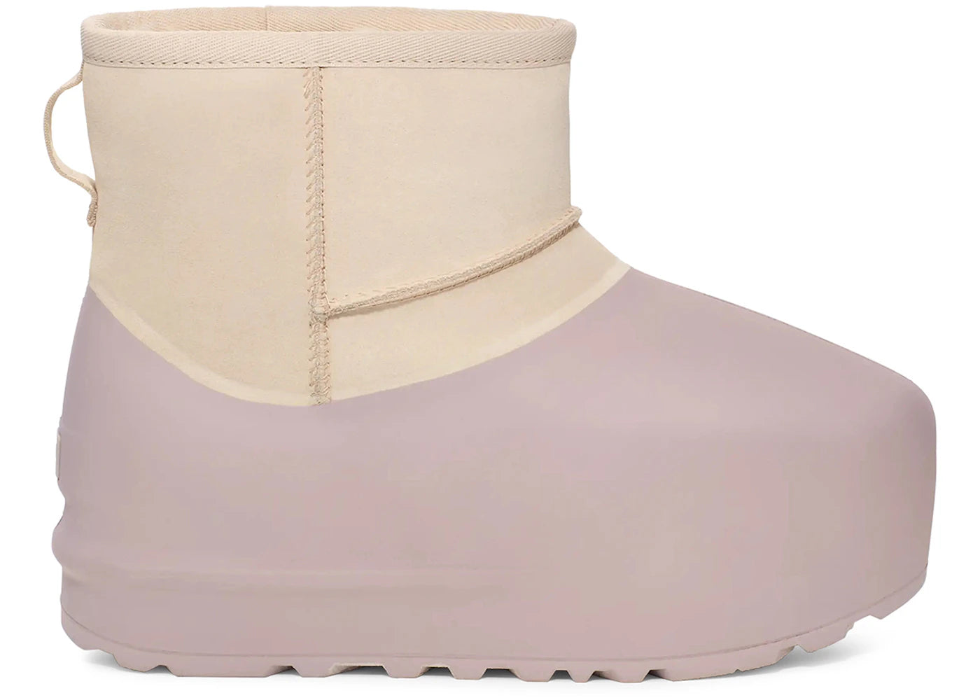 ugg classic mini pumped molded boot ceramic