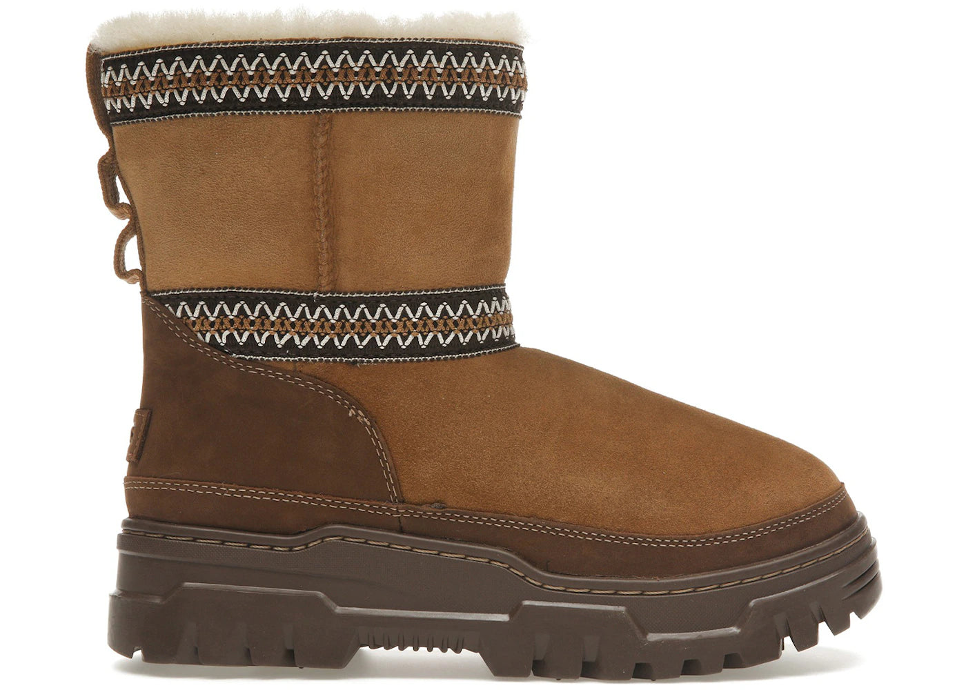 ugg classic mini trailgazer boot chestnut (women's)