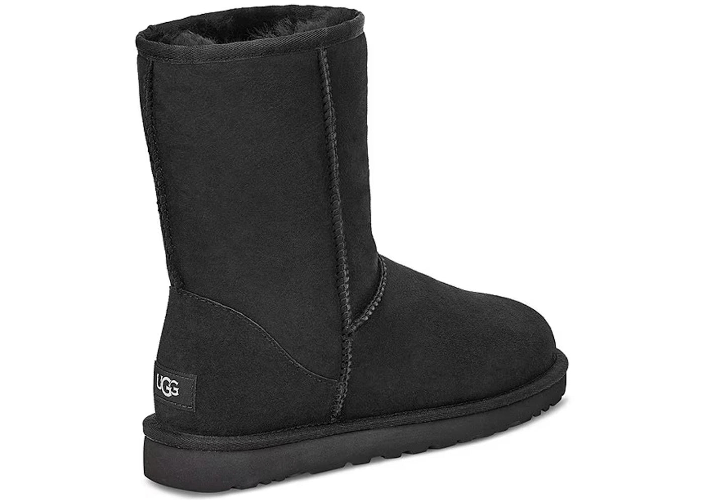 ugg classic short boot black