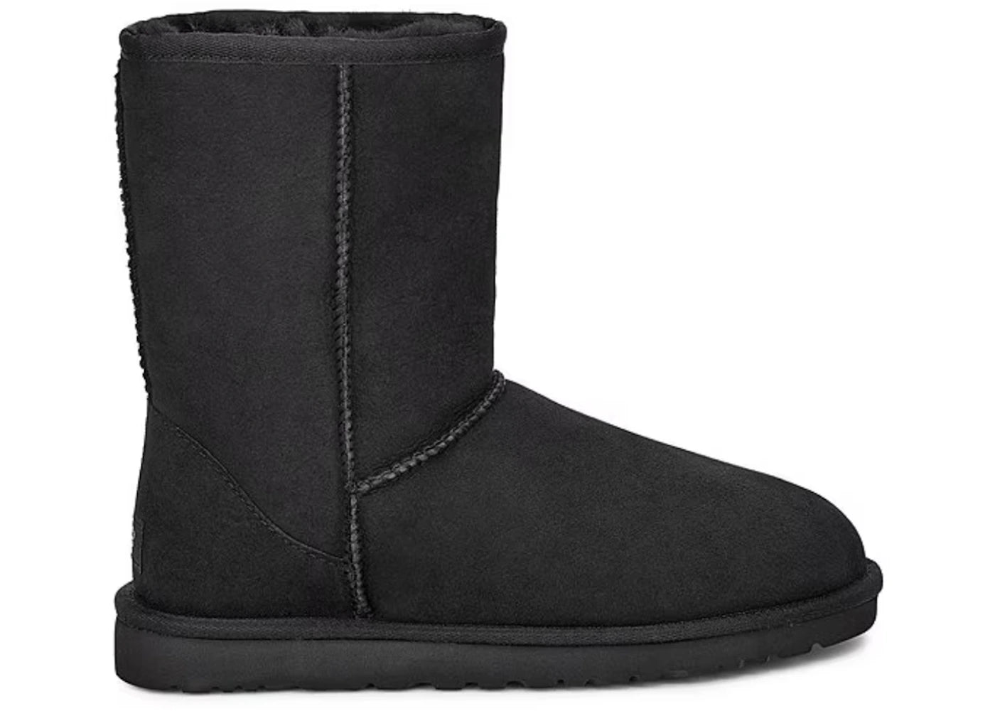 ugg classic short boot black