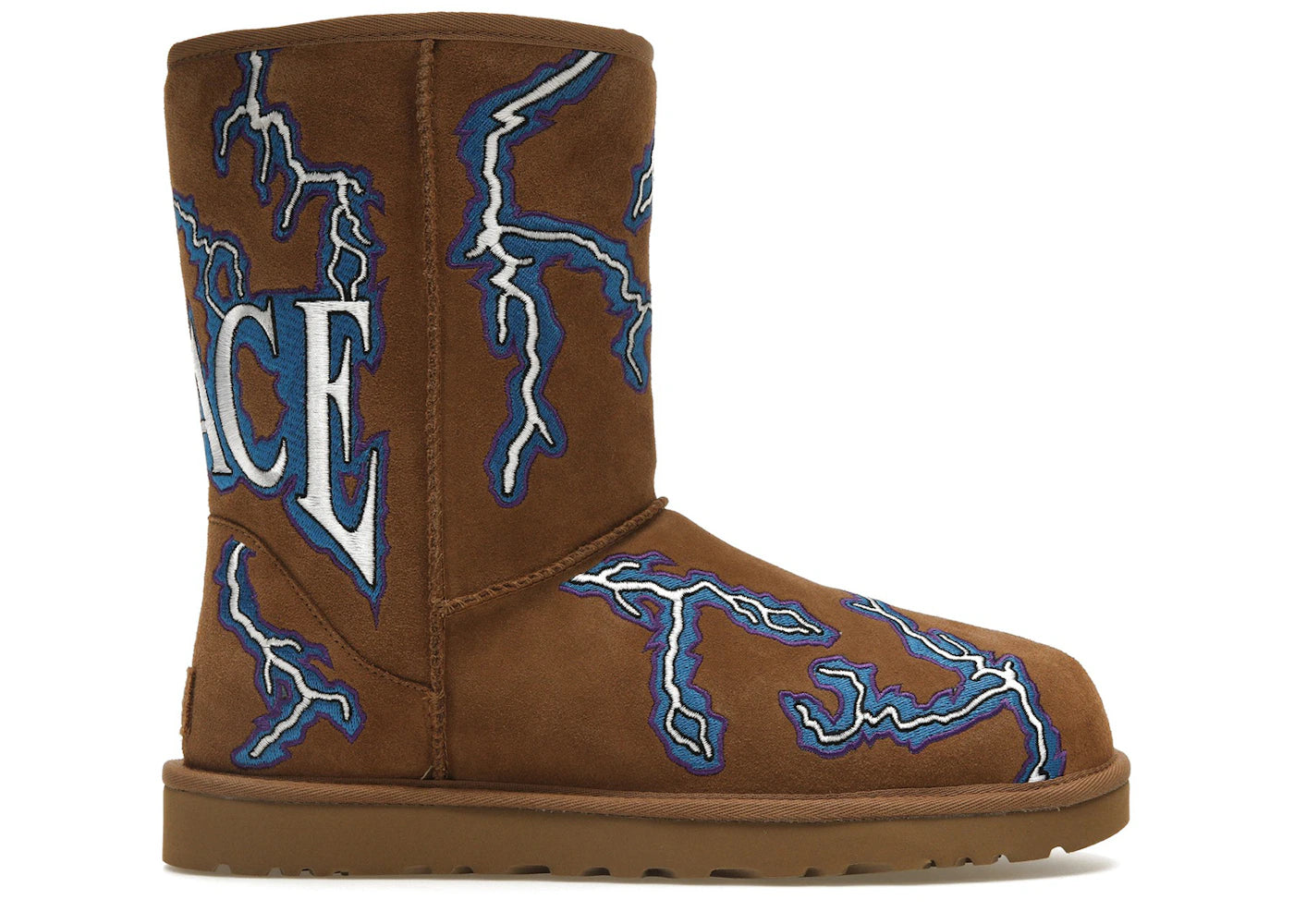 ugg classic short boot palace lightning chestnut