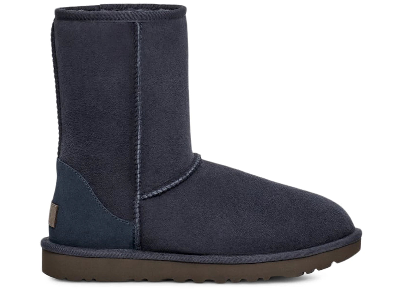 ugg classic short ii boot eve blue (women's)