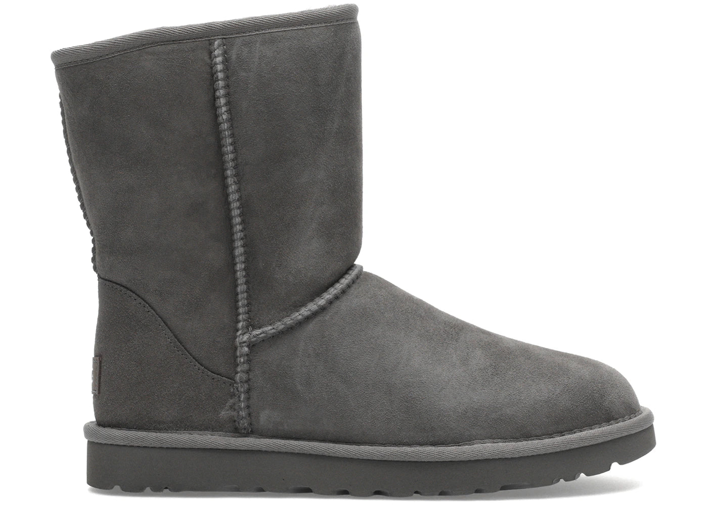 ugg classic short ii boot grey (women's)
