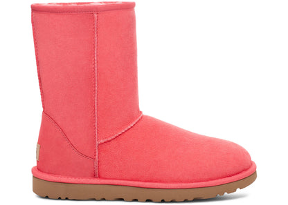 ugg classic short ii boot nantucket coral (women's)