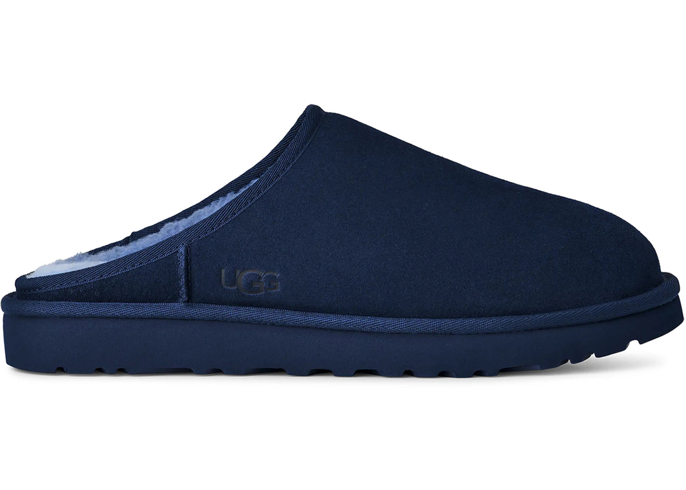 ugg classic slip-on slipper deep ocean