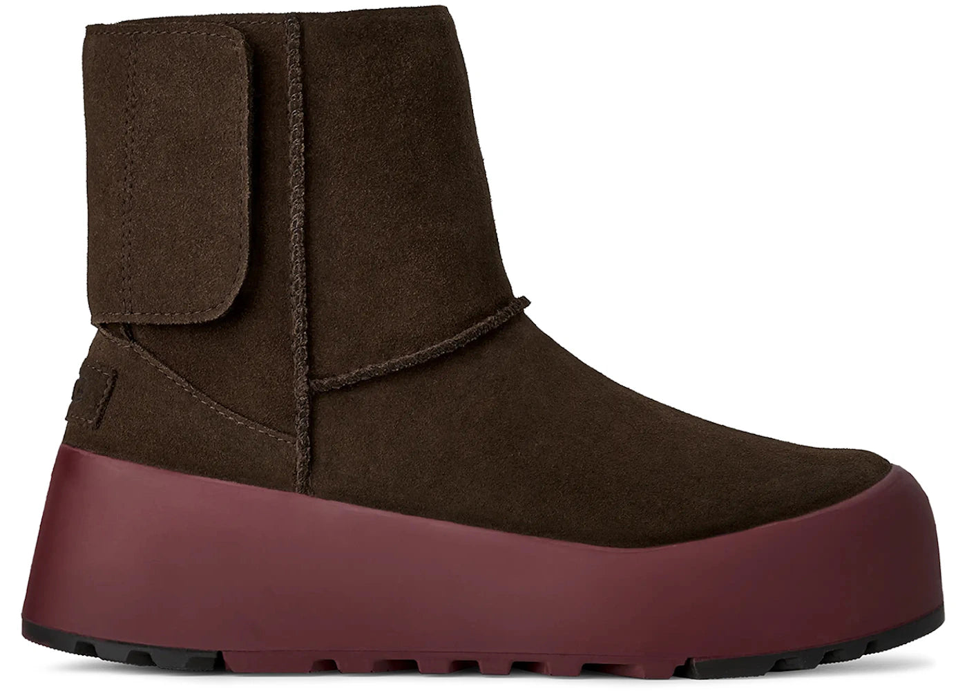 ugg classic streetscape boot dusted cocoa wild grape (women's)