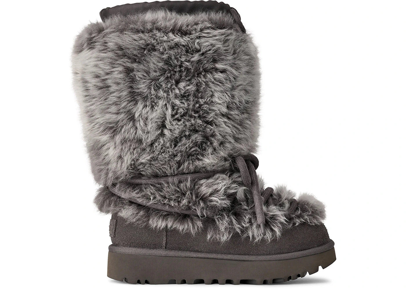 ugg classic tall chalet boot charcoal (women's)