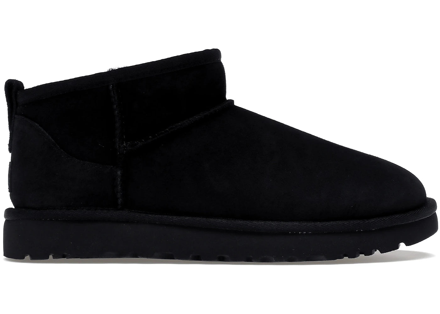 ugg classic ultra mini boot black (women's)