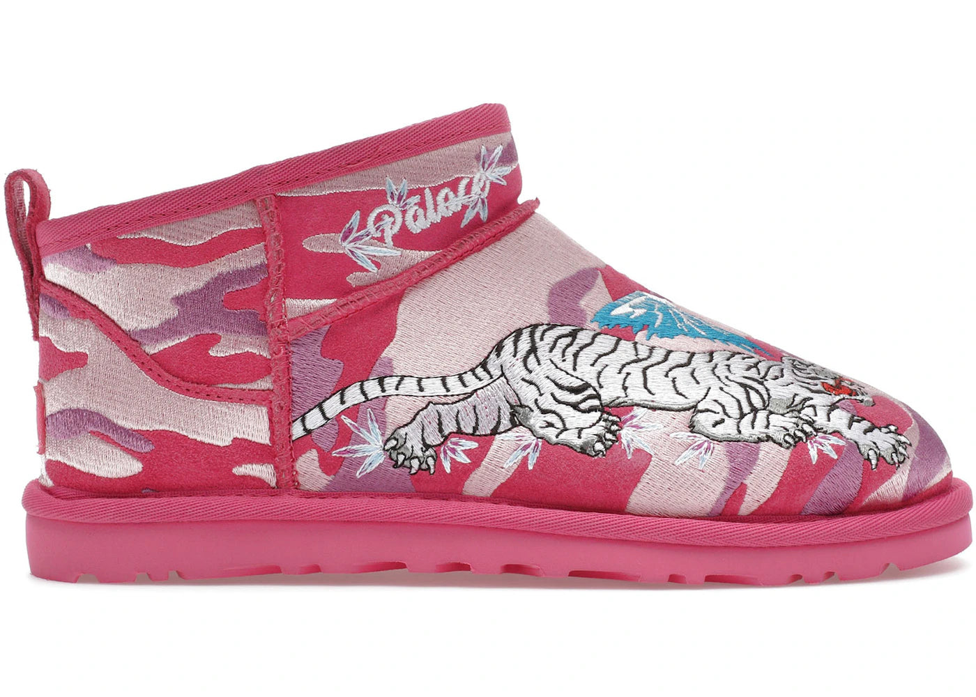 ugg classic ultra mini boot palace pink camo