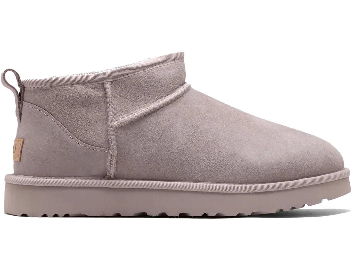 ugg classic ultra mini boot pale smoke (women's)