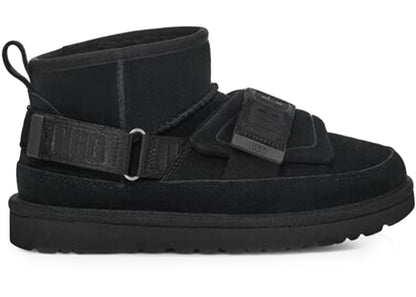 ugg classic ultra mini hybrid boot black (women's)