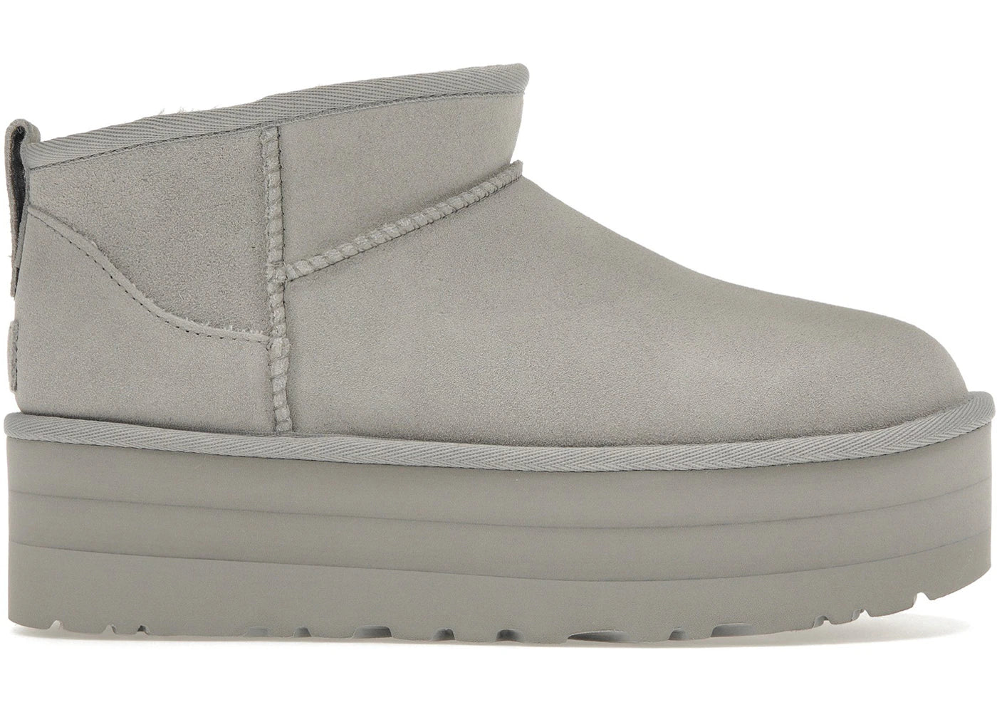 ugg classic ultra mini platform boot seal (women's)