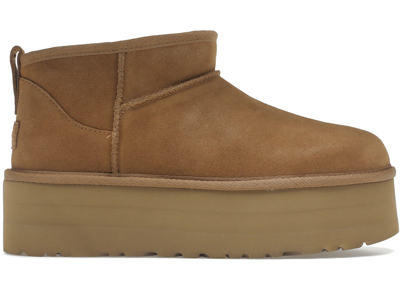 ugg classic ultra mini platform boot chestnut (women's)