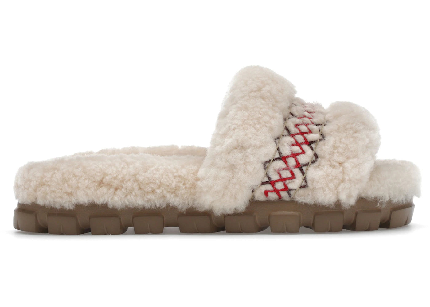 ugg cozetta slipper heritage braid natural (women's)