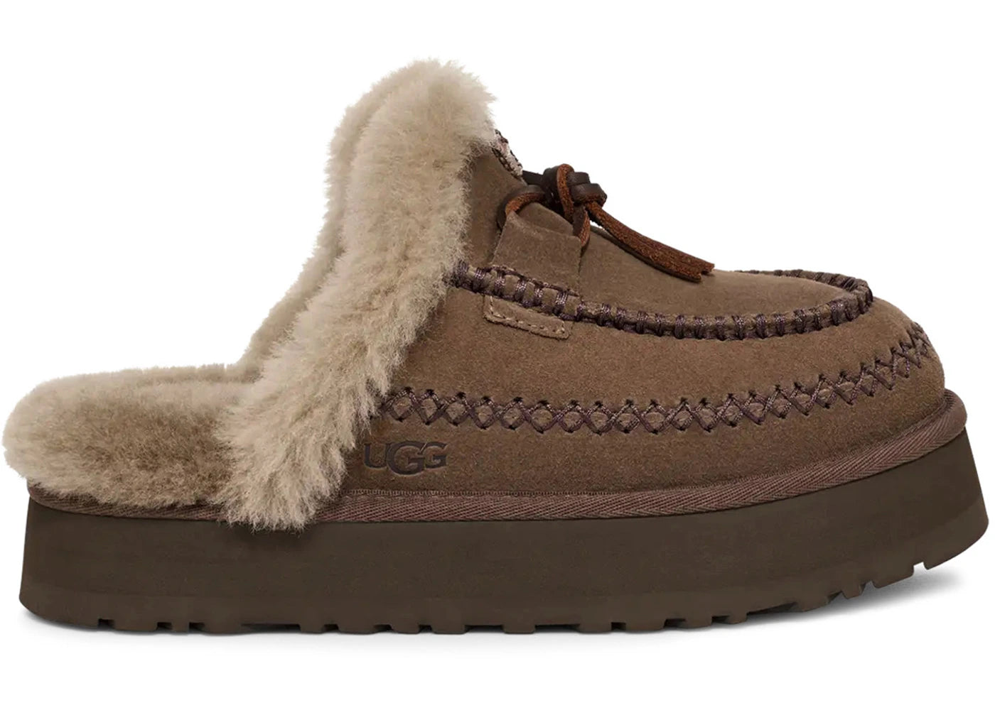 ugg disquette alpine slipper hickory (women's)