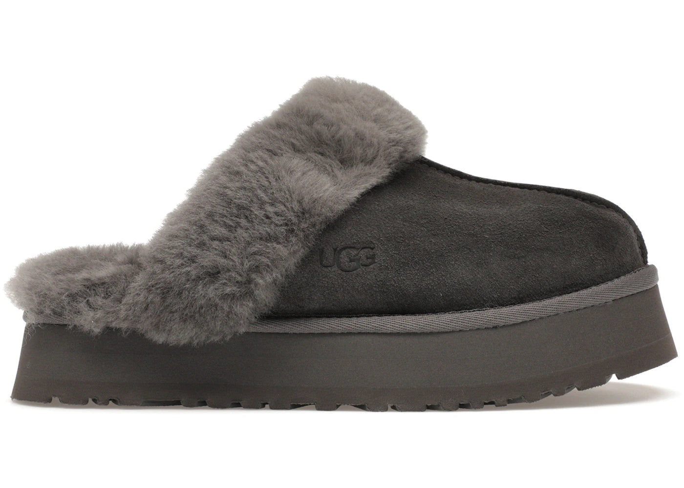 ugg disquette slipper charcoal (women's)