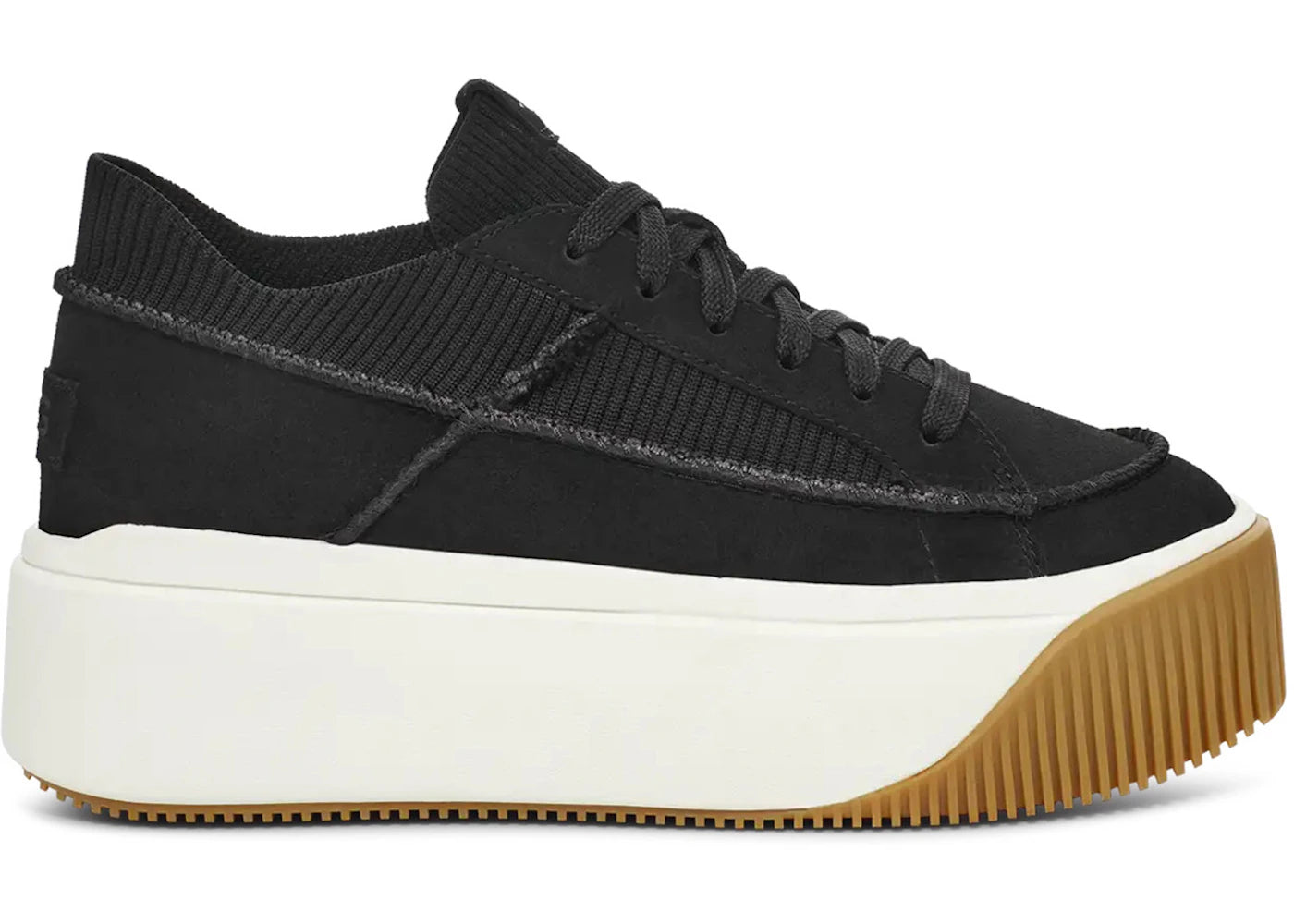 ugg ez-duzzit lace black (women's)