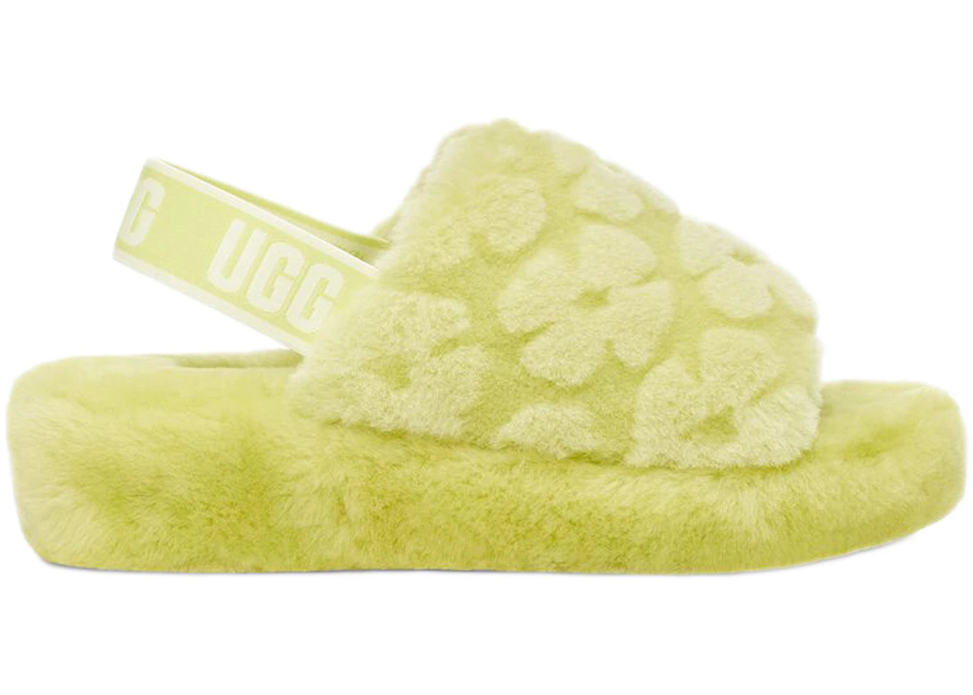 ugg fluff yeah poppy slide pollen poppy (women's)
