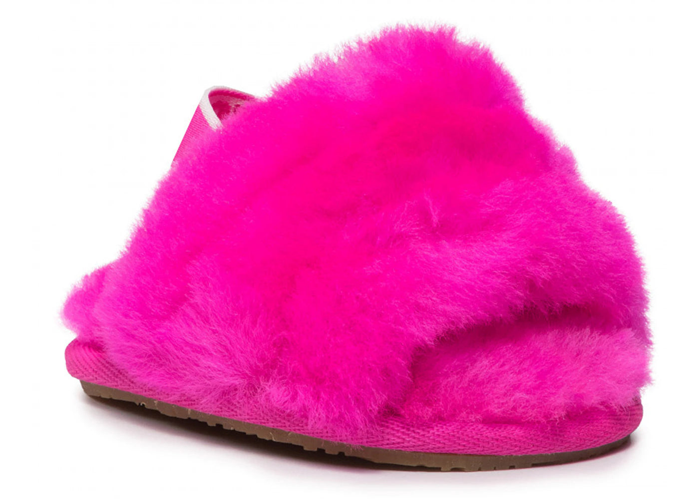 ugg fluff yeah slide rock rose (infant)