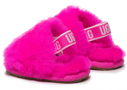 ugg fluff yeah slide rock rose (infant)