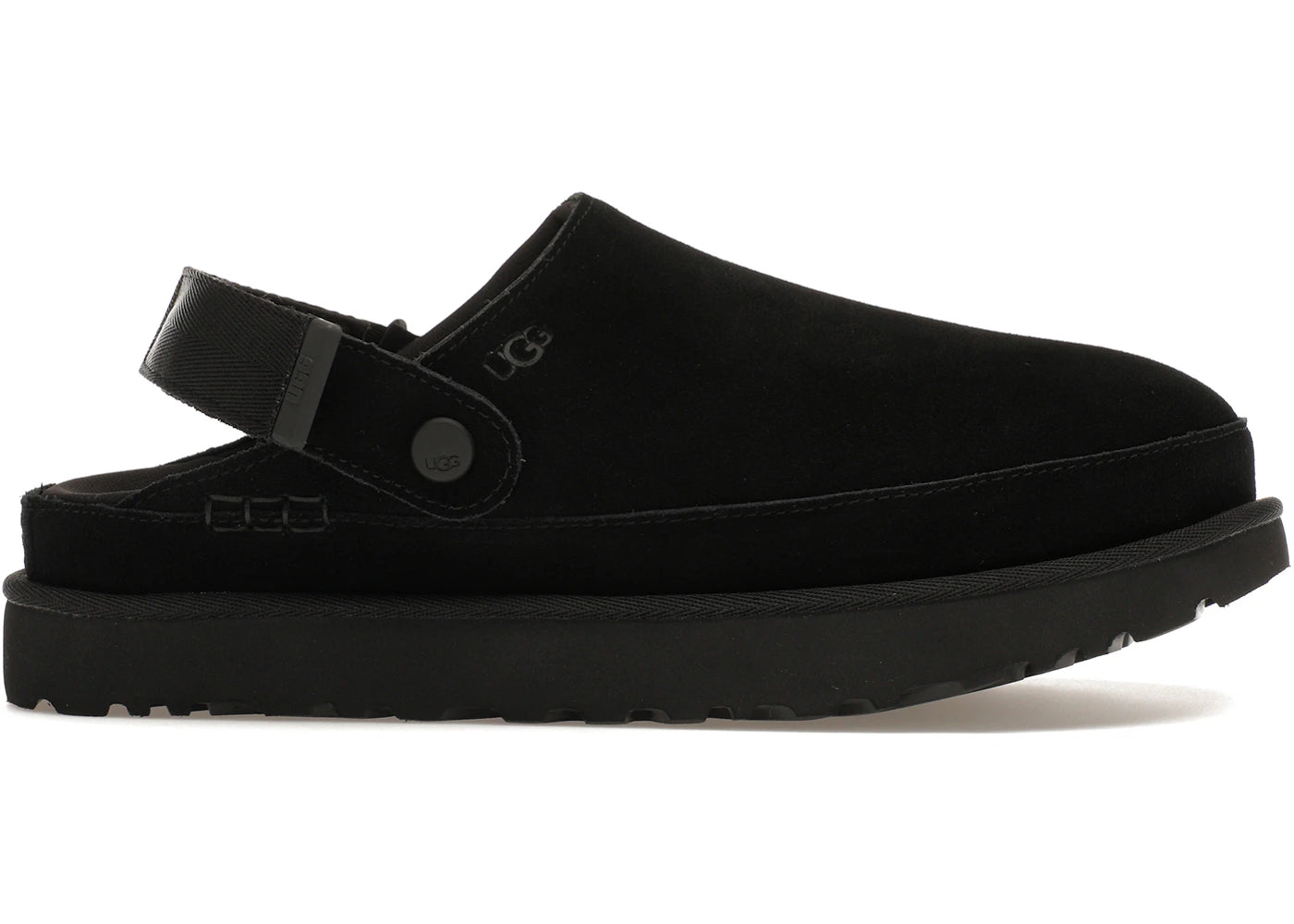 ugg goldenstar clog black (women's)