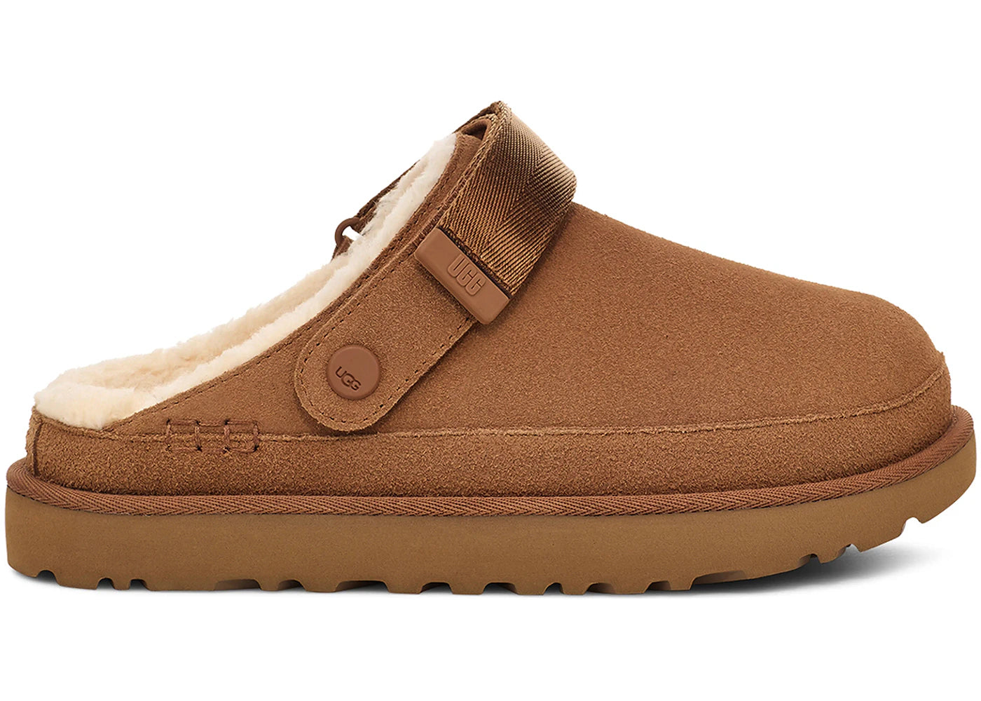 ugg goldenstar cozy clog chestnut (women's)