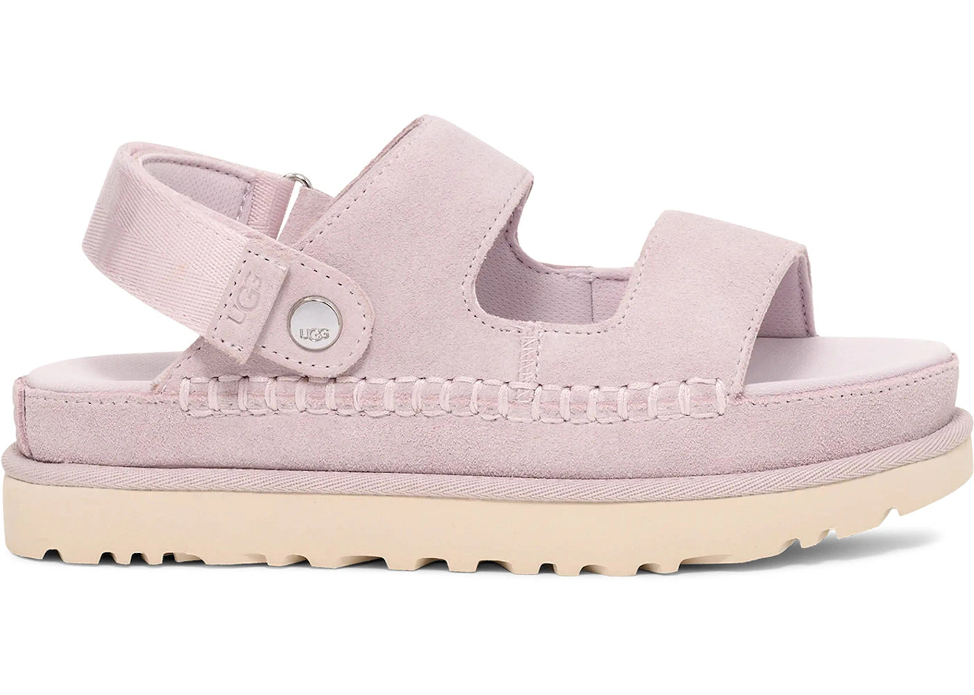 ugg goldenstar glide sandal bay fog (women's)