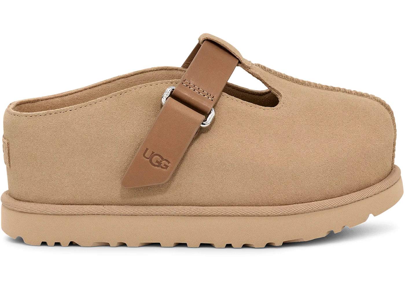 ugg goldenstar hi clog sand (women's)