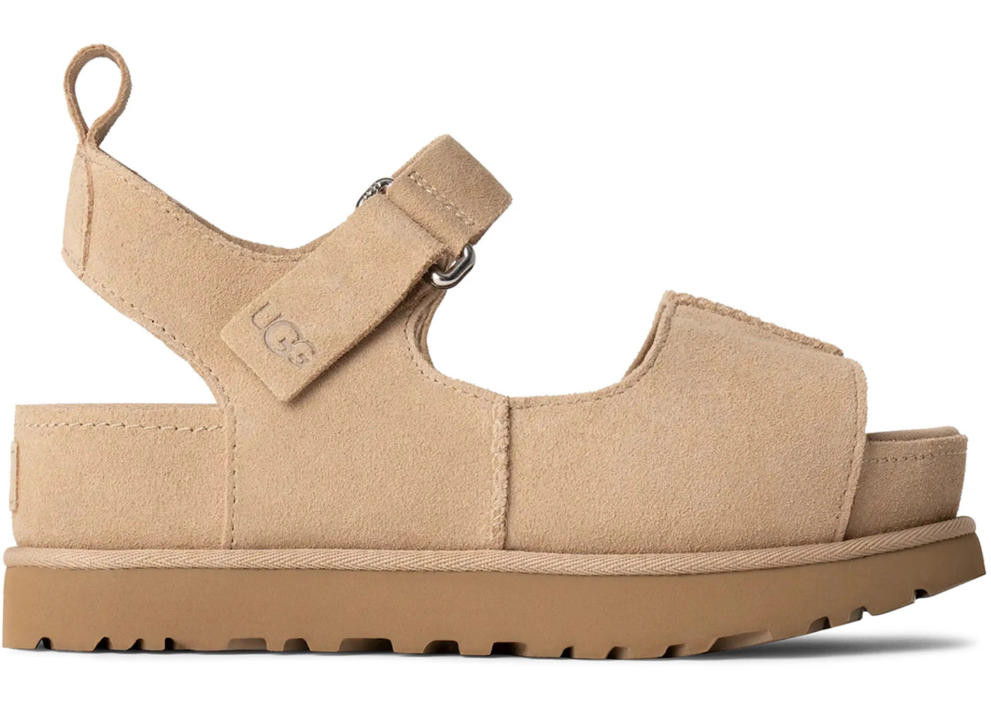 ugg goldenstar hi sandal sand (women's)