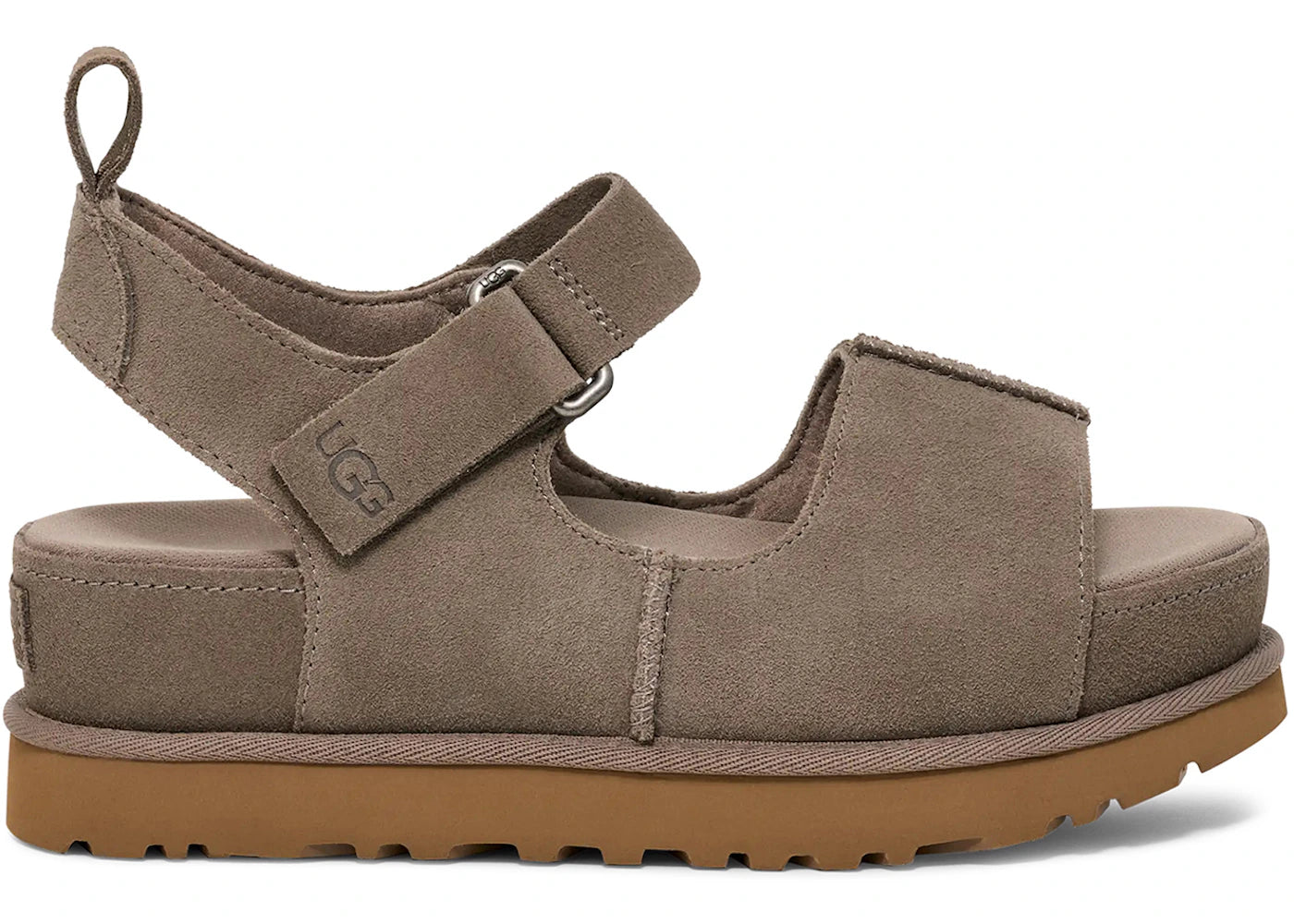 ugg goldenstar hi sandal smoke plume (women's)