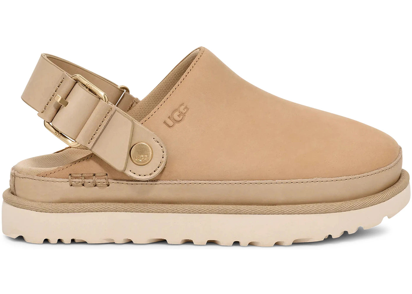 ugg goldenstar villa clog mustard seed (women's)