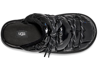 ugg hi shine spaceslider slide black (women's)