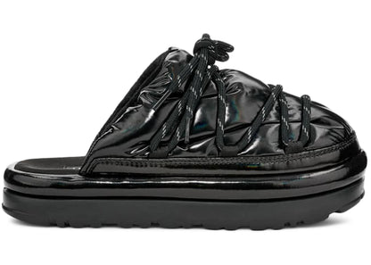 ugg hi shine spaceslider slide black (women's)