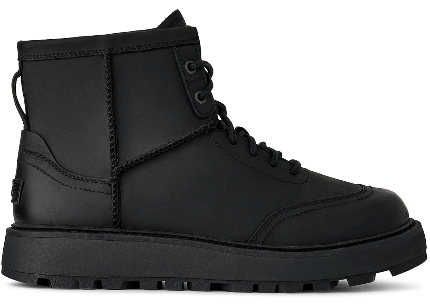 ugg idyllwild lace boot black