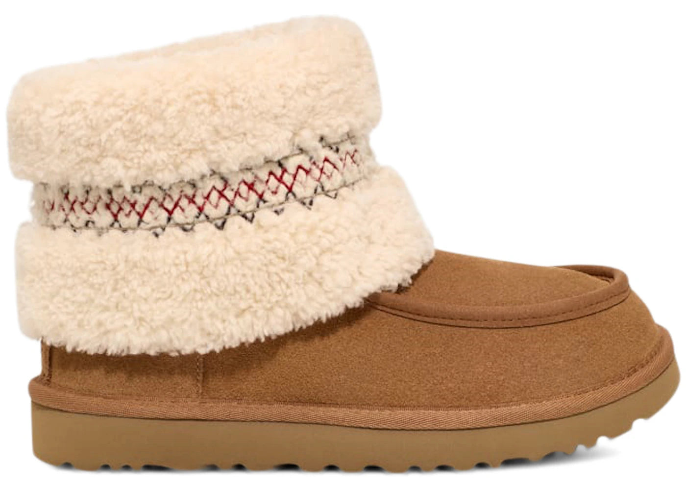 ugg mini heritage braid chestnut (women's)