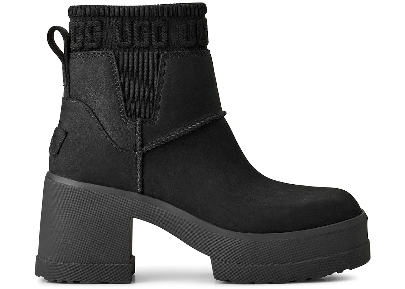 ugg moxy chelsea boot black (women's)