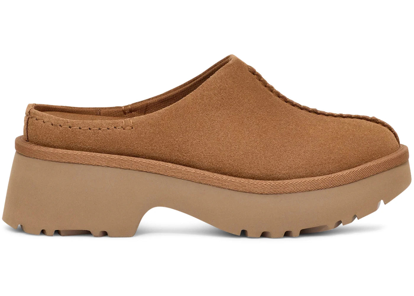 ugg new heights clog chestnut (women's)