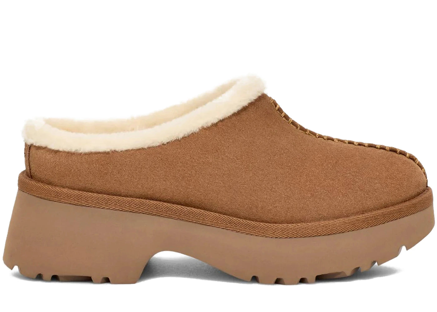 ugg new heights cozy clog chestnut (women's)