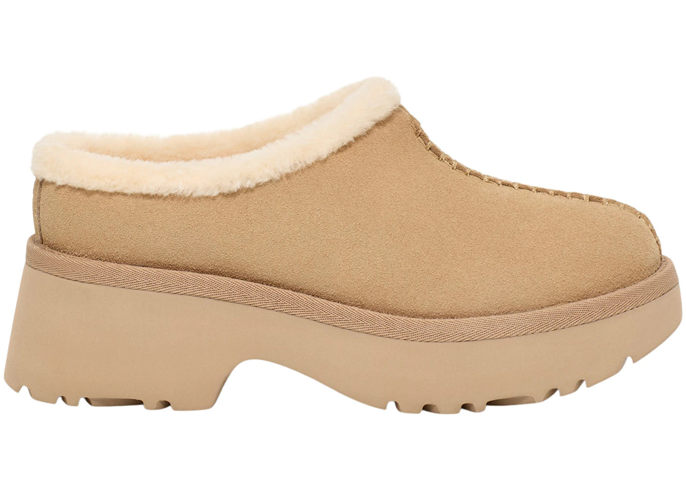 ugg new heights cozy clog mustard seed (women's)