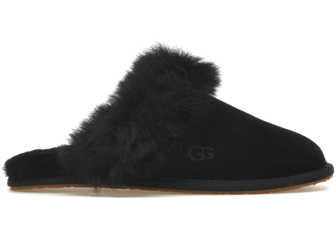 ugg scuff sis slipper black (women's)
