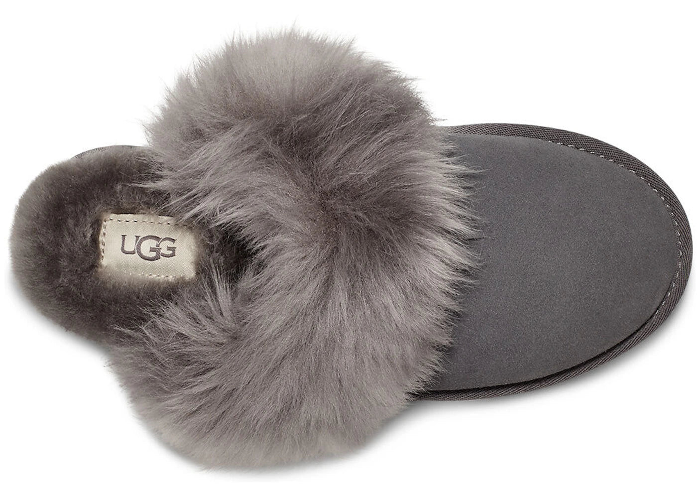 ugg scuff sis slipper charcoal (women's)