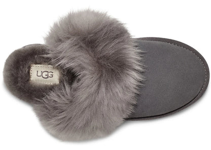 ugg scuff sis slipper charcoal (women's)