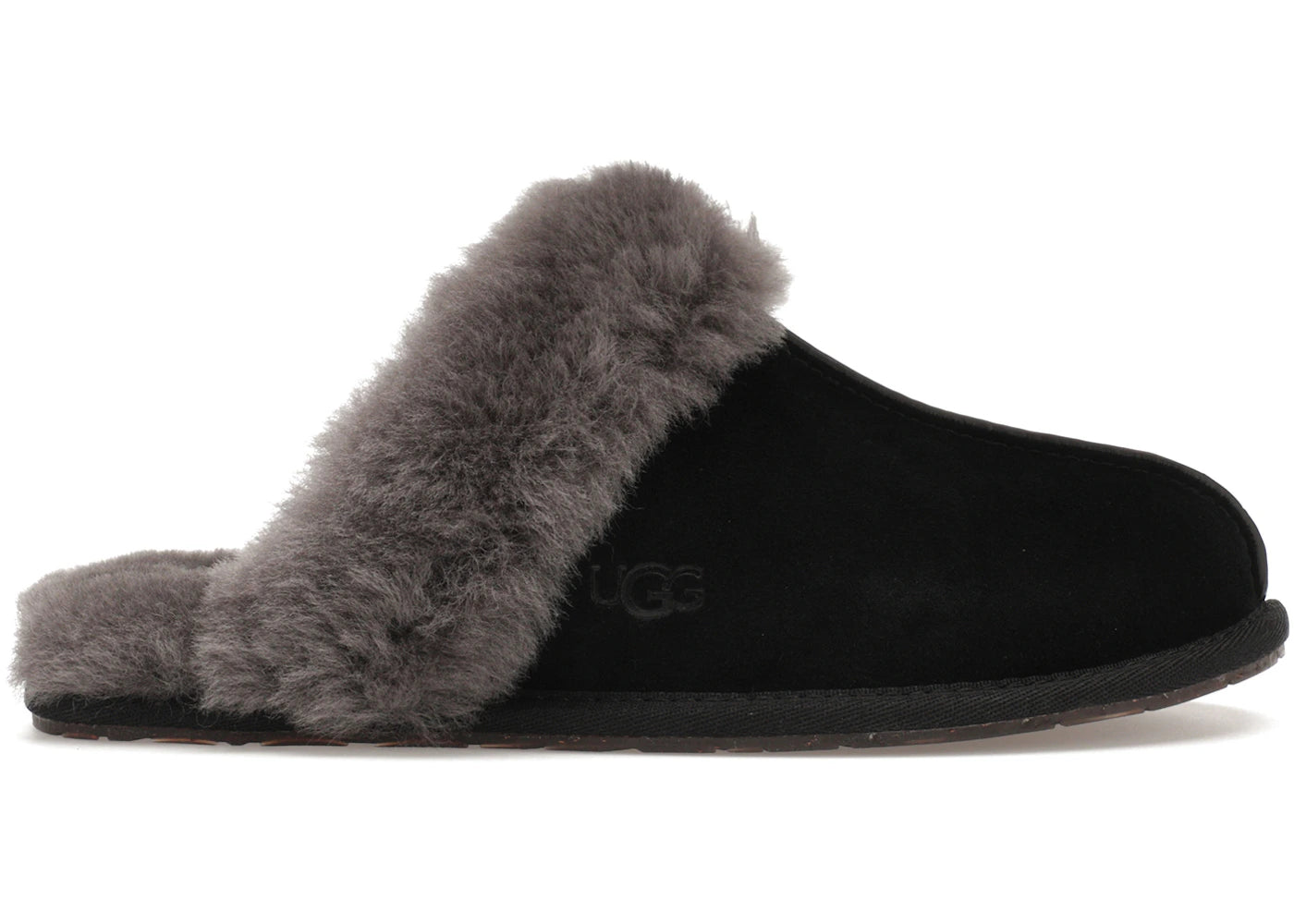 ugg scuffette ii slipper black grey (women's)