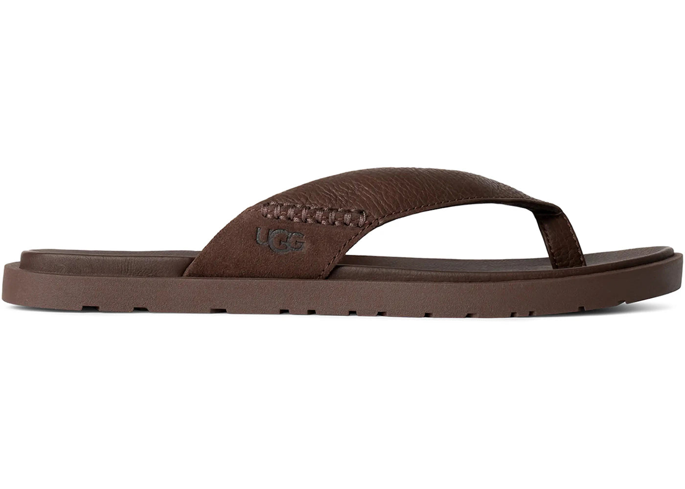 ugg seaside ii flip sandal luggage